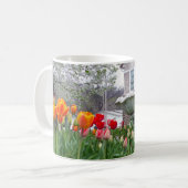 Frühlingshuppen Kaffeetasse (Vorderseite Links)