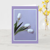 Frühlingshuppen Karte (Gelbe Blume)