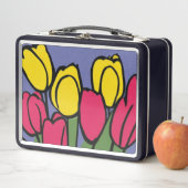 Frühlingshuppen Metall Brotdose (Beispiel)