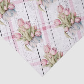 Frühlingshuppen mit rosa Bauernhaus Hintergrund Seidenpapier (Detail)