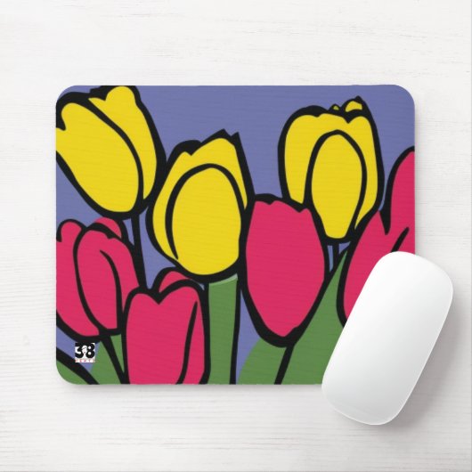 Frühlingshuppen Mousepad (Mit Mouse)