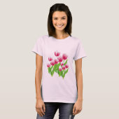 Frühlingshuppen. Ostergeschenkte T - Shirt (Vorne ganz)