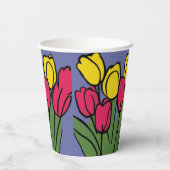 Frühlingshuppen Pappbecher (Rückseite)