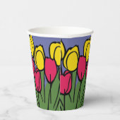 Frühlingshuppen Pappbecher (Rechts)