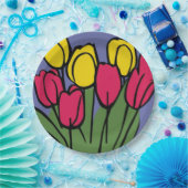 Frühlingshuppen Pappteller (Party)