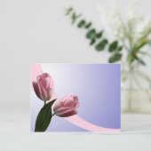 Frühlingshuppen Save the Date Postkarte (Stehend Vorderseite)