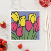 Frühlingshuppen Serviette (Beispiel)