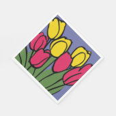 Frühlingshuppen Serviette (Ecke)