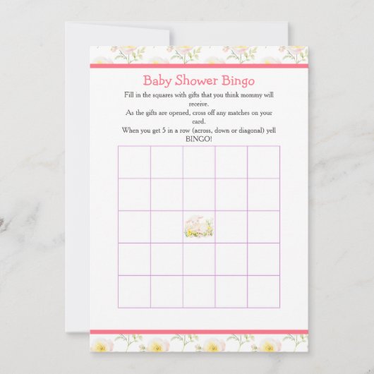 Frühlingshüte Einladung (Vorderseite)