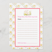 Frühlingshüte Einladung (Vorne/Hinten)