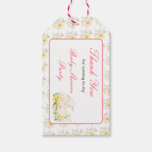 Frühlingshüte Geschenkanhänger