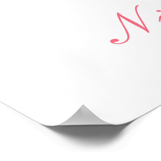 Frühlingshüte Poster (Ecke)