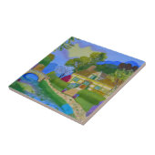 FrühlingsHütte Fliese (Seite)