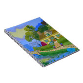 FrühlingsHütte Notizblock (Rechte Seite)