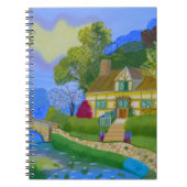 FrühlingsHütte Notizblock (Vorderseite)