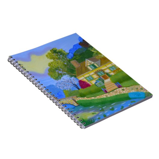 FrühlingsHütte Notizblock (Rechte Seite)