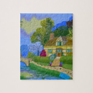 FrühlingsHütte Puzzle