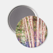 Frühlingsimpressionen Magnet (Vorderseite/Rückseite)