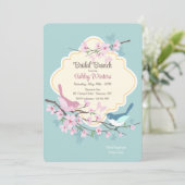 Frühlingsinladung Einladung (Stehend Vorderseite)