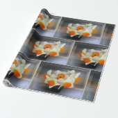 Frühlingsinterne Narzissen Geschenkpapier (Ungerollt)