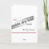 Frühlingskarte Karte (Rückseite)