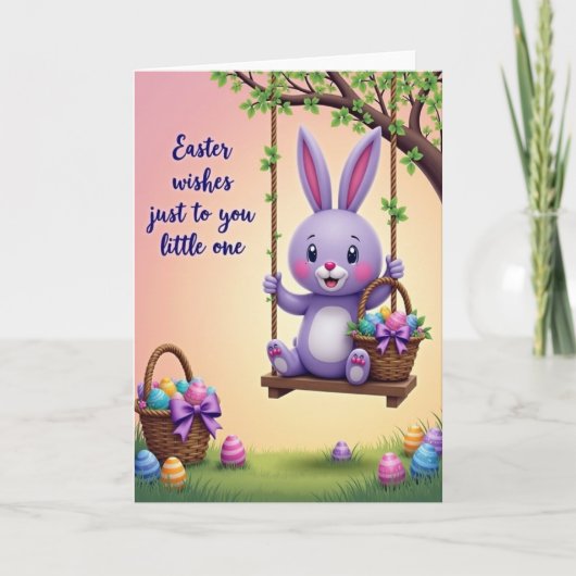 Frühlingskarte mit Cheer-Creature Karte (Vorderseite)