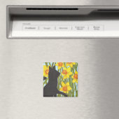 Frühlingskatze Magnet (In Situ (Geschirrspüler))