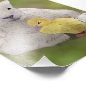 Frühlingskinder Fotodruck (Ecke)