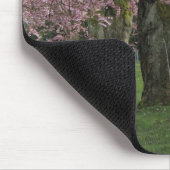 Frühlingskirschblütenbäume Mousepad (Ecke)