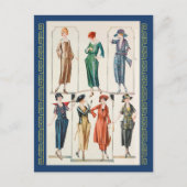 Frühlingskleider. (1920) postkarte (Vorderseite)