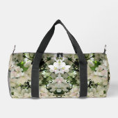 Frühlingskrabappel-Blume blüht Personalisiert Duffle Bag (Rückseite)