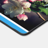 Frühlingskrabappel-Blume blüht Personalisiert Schreibtischunterlage (Ecke)