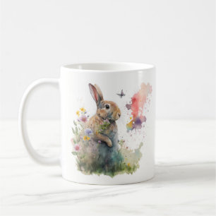 Frühlingskrabbit Kaffeetasse