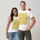 Frühlingskratzel: Gelbe Textilkunst. T-Shirt (Unisex)