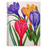 Frühlingskrone Notizblock (Vorderseite)