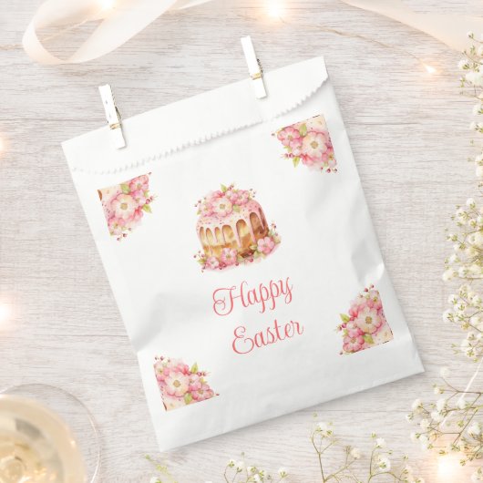 Frühlingskuchen Ostern Brunch Geschenktütchen (Ausgeschnitten)