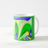 Frühlingskunst Kaffeetasse (VorderseiteRechts)