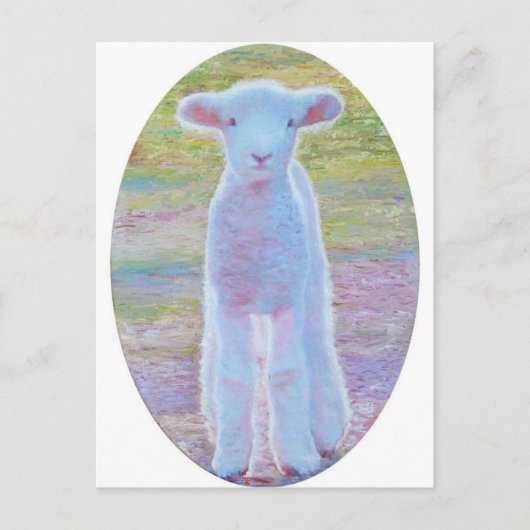 Frühlingslamelle Postkarte (Vorderseite)