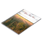 Frühlingslandschaft Foto Kunst Notizblock (Linke Seite)