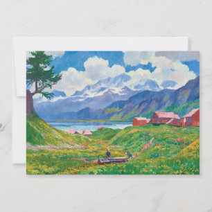 Frühlingslandschaft   Giovanni Giacometti