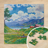 Frühlingslandschaft | Giovanni Giacometti Puzzle