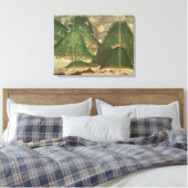 Frühlingslandschaft mit Sonne Leinwanddruck (Insitu (Schlafzimmer))
