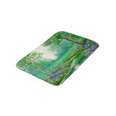 Frühlingslandschaft Ölmalerei, Wald. Badematte (Schrägansicht)