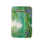 Frühlingslandschaft Ölmalerei, Wald. Badematte (Vorderseite Vertikal)
