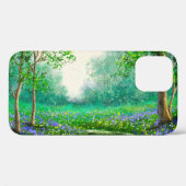 Frühlingslandschaft Ölmalerei, Wald. Case-Mate iPhone Hülle (Rückseite (Horizontal))