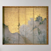 Frühlingslandschaft Poster (Vorne)