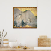 Frühlingslandschaft Poster (Küche)