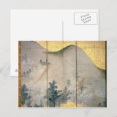 Frühlingslandschaft Postkarte (Vorne/Hinten)