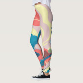 Frühlingslandschaft: Vintage Landschaft Leggings (Links)