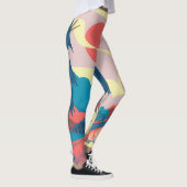 Frühlingslandschaft: Vintage Landschaft Leggings (Rechts)